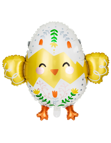 Ballon aluminium Poussin 78,5 x 64,5 cm