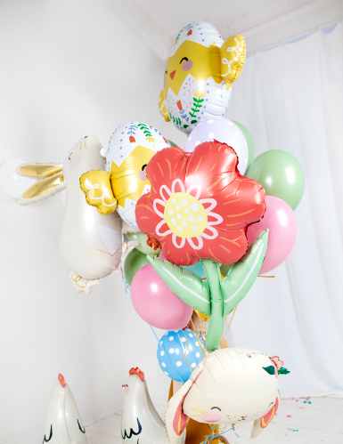 Ballon aluminium Poussin 78,5 x 64,5 cm