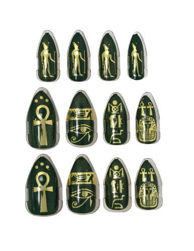 Faux ongles Egyptiens adhésifs
