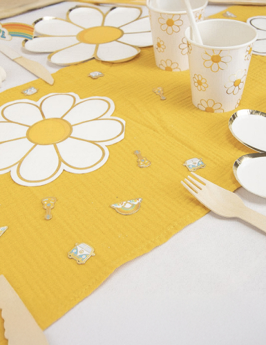 Confettis de table en papier Hippie Party
