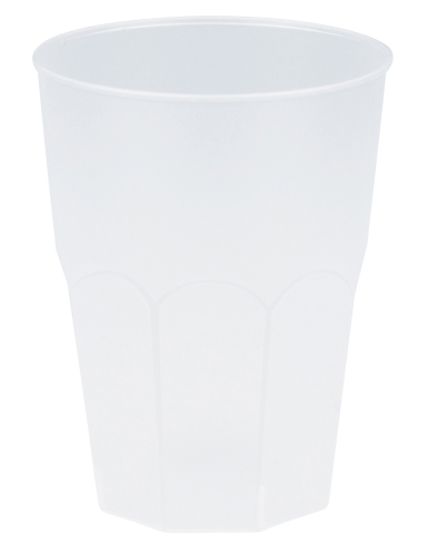 Gobelet plastique givré transparent 42 cl
