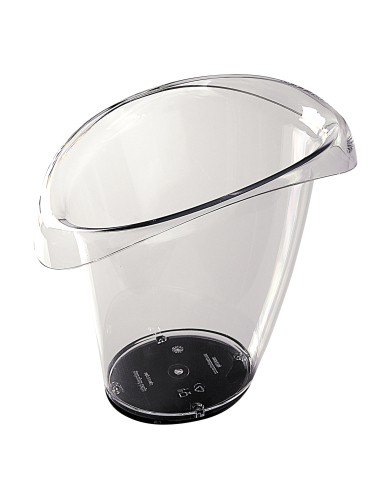 Seau à glace plastique transparent 2,9 L