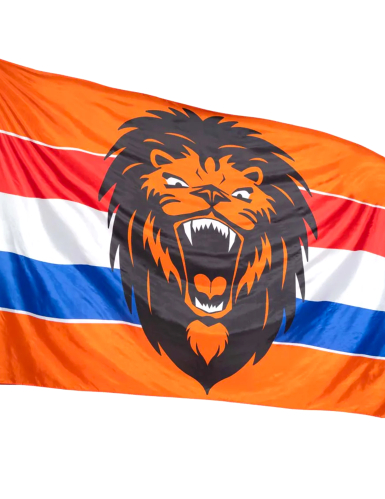 Drapeau géant supporter Pays-Bas 200 x 300 cm
