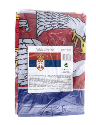 Drapeau Serbie 150 x 90 cm