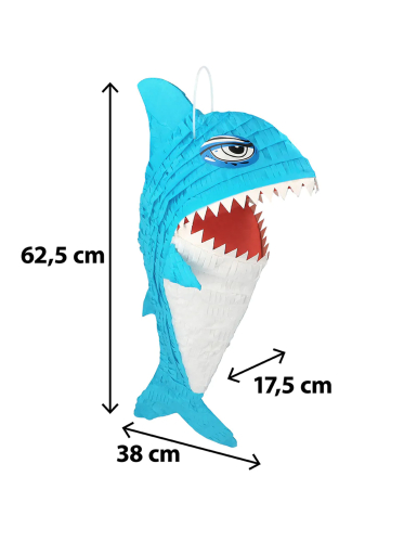 Piñata Requin 62 cm