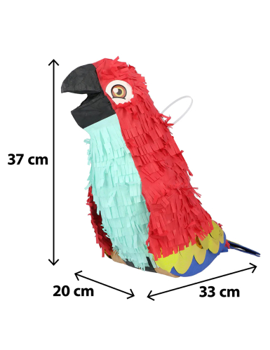 Piñata Perroquet 37 cm