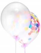 Ballon en latex transparent géant 47 cm à garnir