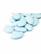 Dragées chocolat couleur bleu clair 500 gr pour communion