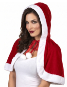 Mini cape Mère Noël adulte
