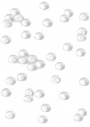 Pot perles de pluie translucide 120 gr pour décoration de table