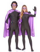 Kit super héros violet adulte