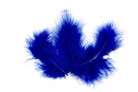 20 plumes de décoration bleu roi 10 x 4 cm pour mariage