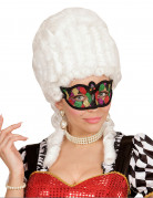 Loup arlequin à paillettes femme