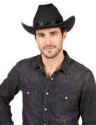 Chapeau cowboy noir pour adulte