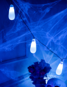 Guirlande lumineuse et sonore effrayante 240 cm Halloween
