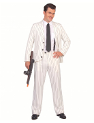 déguisement gangster blanc homme