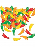 Confettis de table piments 34 grammes colorés