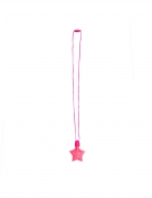 4 accessoires piñata flacons bulles étoiles roses en plastique pour anniversaire