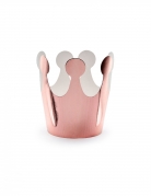 6 couronnes en carton roses gold métallisées 6 cm pour anniversaire de princesse