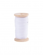 Ruban en velours blanc 13 mm x 5 m pour décoration