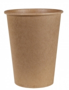 50 gobelets en kraft 280 ml naturels recyclables