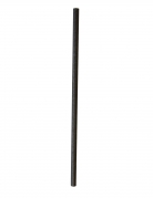 25 pailles en papier noires 20 cm pour cocktails
