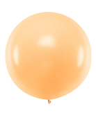 Ballon en latex géant pêche 1 m
