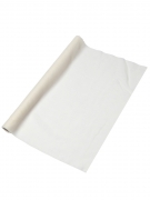 Chemin de table mousseline ivoire 48 cm x 5 m