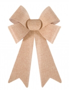 Nœud en jute pvc 23 x 35 cm pour mariage champêtre