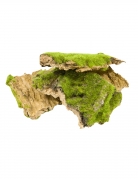 Ecorce et mousse synthétique 50 g décoration champêtre