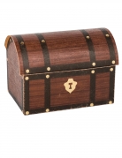 8 contenants coffre au trésor pirate 8 x 5,5 x 6 cm pour anniversaire