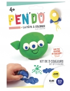 Boîte pen'do cosmos jaune blanc bleu pour créer ses crayons