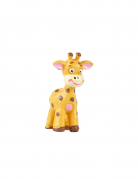 Figurine en résine girafe 3 cm x 3 cm thème safari