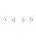 Guirlande lumineuse ballons de foot 140 cm à piles