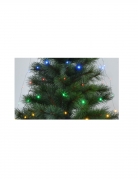 Rideau lumineux multicolore pour sapin 1,5 m 240 led gouttes