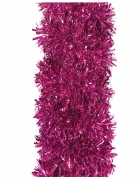 Guirlande de sapin fuchsia 180 x 10 cm