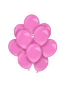 100 Mini ballons latex roses 13 cm