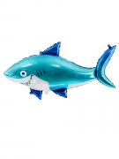 Ballon aluminium requin 102 x 62 cm pour anniversaire océan