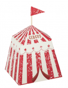 8 contenants chapiteaux de cirque vintage en papier