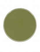 6 petites assiettes bicolores en carton vert sauge et vert de gris 18 cm décoration bohème