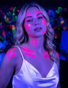 Maquillage néon rose fluo 7,8 g