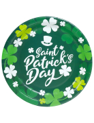 6 assiettes Saint Patrick 23 cm