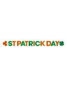 Guirlande de Saint Patrick 300 cm