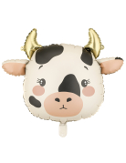 Ballon aluminium Vache 57 x 47 cm