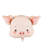 Ballon aluminium Cochon 61 x 36 cm
