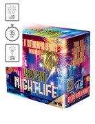 Feu d'artifice compact Urban® Spirit Nightlife®, 30 tirs, 35 secondes