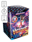 Feu d'artifice compact Allez la France® Victoire®, 16 tirs, 20 secondes
