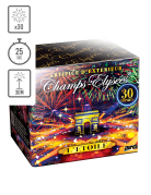 Feu d'artifice compact Champs-Élysées® L'Étoile, 30 tirs, 25 secondes