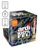 Feu d'artifice compact 100% feu Maxi Décibel®, 25 tirs 25 sec