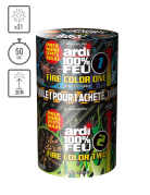 2 Feux d'artifice compact Fire Color 31 tirs 25 sec